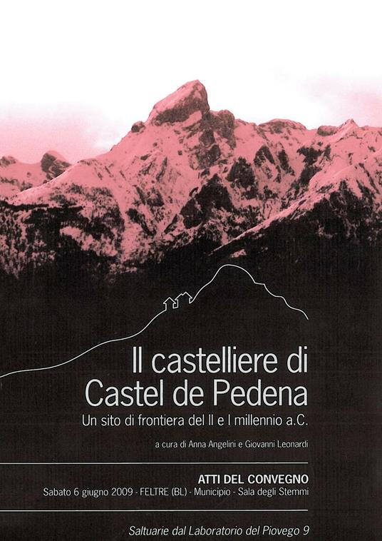 Il castelliere di Castel de Pedena. Un sito di frontiera del II e I millennio a. C. Atti del Convegno - copertina