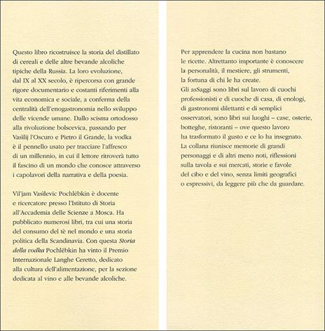 Storia della vodka - Vasìlevic Pochlëbkin Vìl'jam - 2