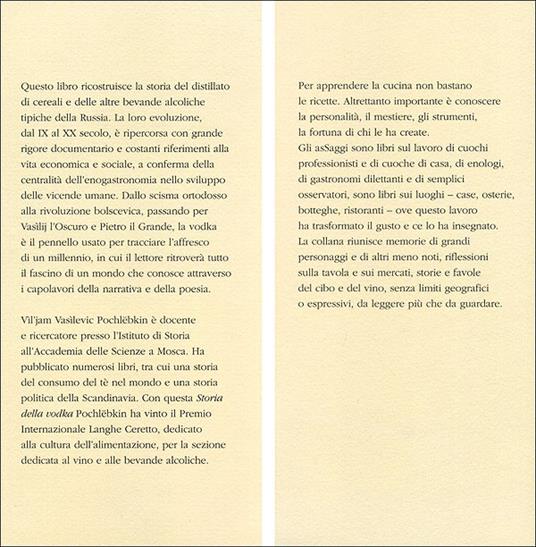Storia della vodka - Vasìlevic Pochlëbkin Vìl'jam - 2