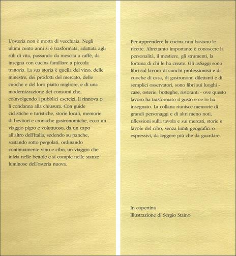 L'osteria nuova. Una storia italiana del XX secolo - Alberto Capatti,Paola Gho - 2