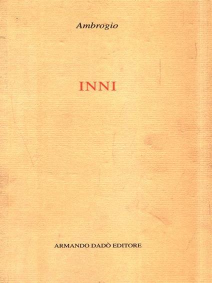 Inni - Ambrogio (sant') - copertina