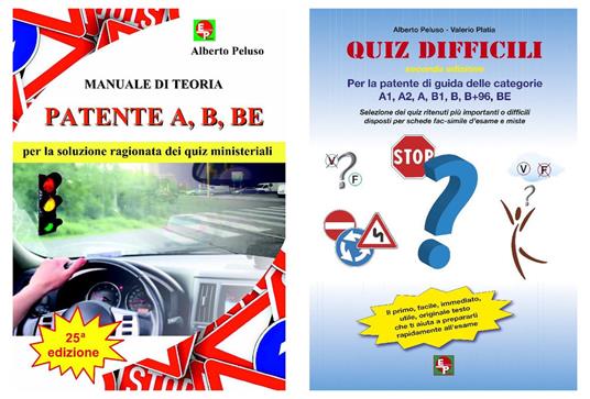 Teoria Per La Patente Di Guida Patente A, B, BE. Manuale di teoria per la soluzione ragionata dei quiz
