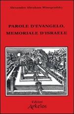 Parole d'evangelo. Memoriale d'Israele