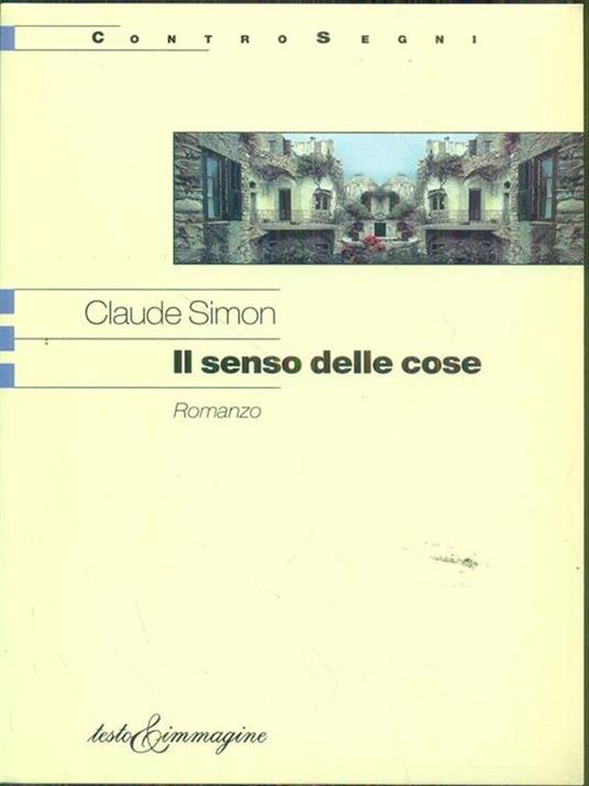 Il senso delle cose - Claude Simon - copertina