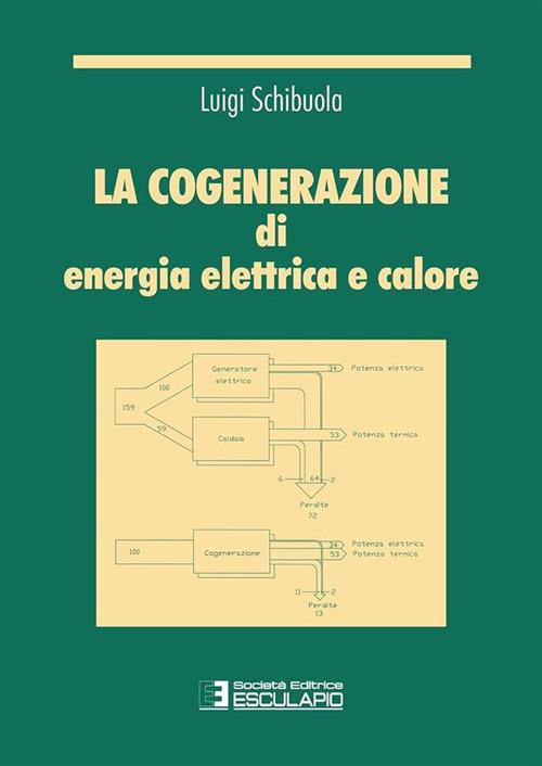 La cogenerazione di energia elettrica e calore - Luigi Schibuola - copertina