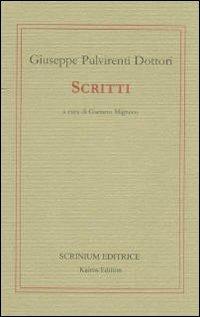 Scritti - Giuseppe Pulvirenti Dottori - copertina