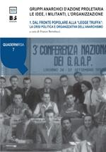 Gruppi anarchici d'azione proletaria. Le idee, i militanti, l'organizzazione. Vol. 1: Dal fronte popolare alla «legge truffa»: la crisi politica e organizzativa dell'anarchismo.