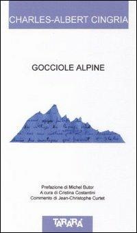 Gocciole alpine - Charles-Albert Cingria - copertina