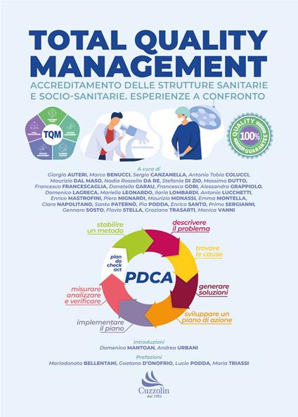 Total quality management. Accreditamento delle strutture sanitarie e socio-sanitarie. Esperienze a confronto - copertina