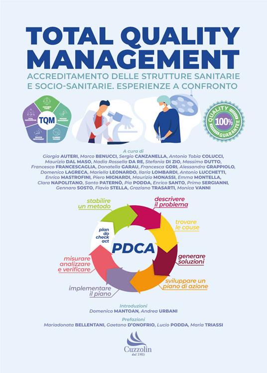 Total quality management. Accreditamento delle strutture sanitarie e socio-sanitarie. Esperienze a confronto - copertina
