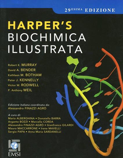 Harper's. Biochimica illustrata - copertina