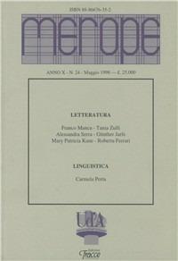 Merope. Vol. 24 - Franco Manca,Tania Zulli,Alessandra Serra - copertina