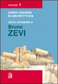 Cento domande a Bruno Zevi - copertina