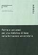 Forme e contenuti per una statistica di base nella formazione universitaria - copertina