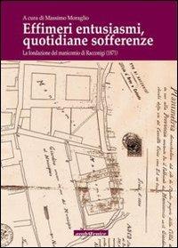 Effimeri entusiasmi quotidiane sofferenze. Storia del manicomio di Racconigi - copertina