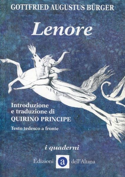 Lenore - Gottfried A. Bürger - copertina