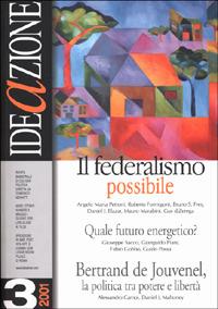 Ideazione (2001). Vol. 3: Il federalismo possibile. - copertina