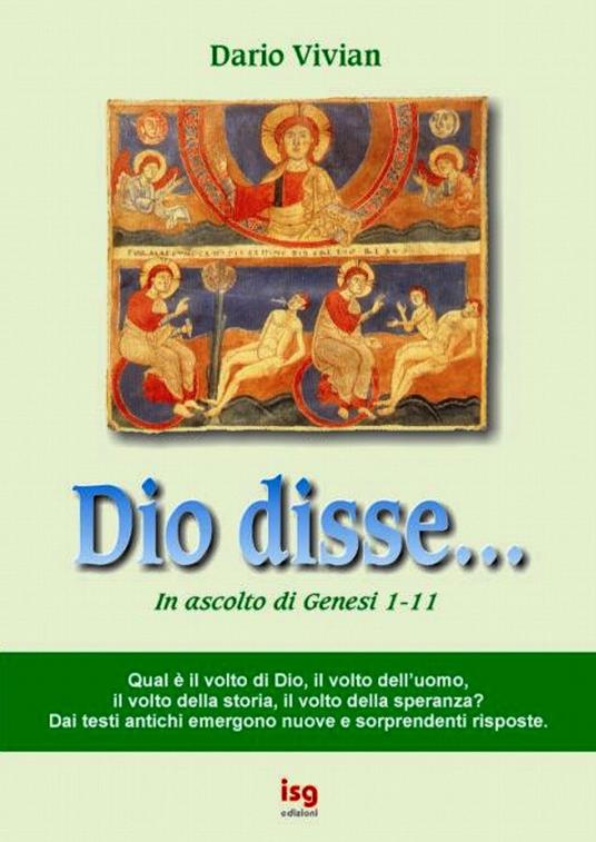 Dio disse... (in ascolto di Genesi 1-11) - Dario Vivian - copertina
