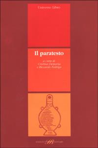 Il paratesto - copertina