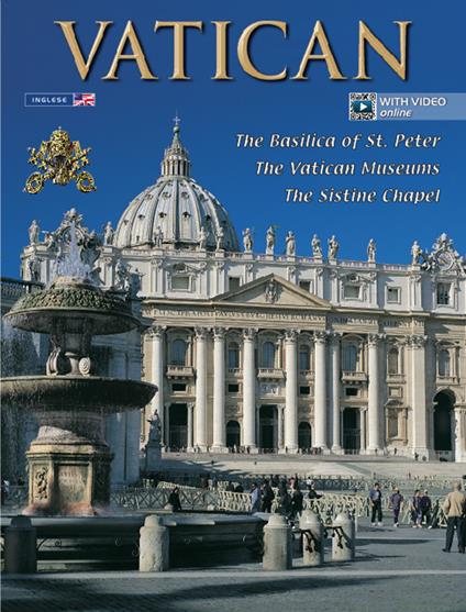 The vatican. St. Peter's Basilica, the vatican museums, the Sistine Chapel - copertina