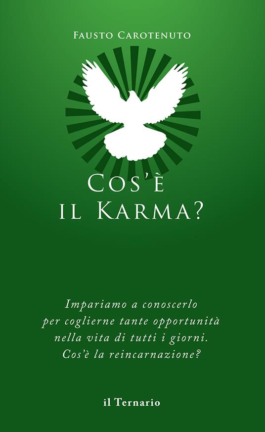 Cos'è il karma? Impariamo a conoscerlo. Cos'è la reincarnazione? - Fausto Carotenuto - copertina