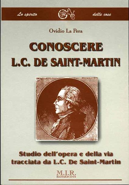 Conoscere L. C. De Saint-Martin - Ovidio La Pera - copertina