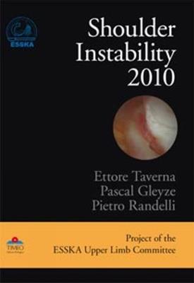 Shoulder instability 2010 - Ettore Taverna,Pascal Gleyze,Pietro Randelli - copertina
