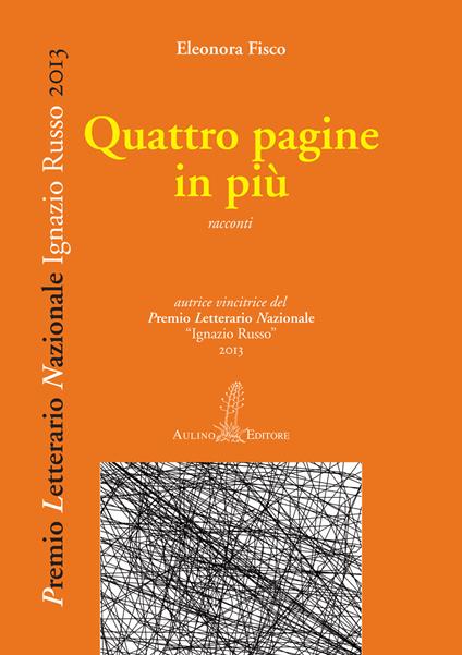 Quattro pagine in più - Eleonora Fisco - copertina