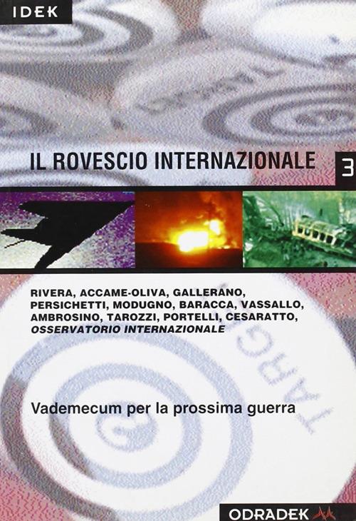 Il rovescio internazionale. Vademecum per la prossima guerra - copertina