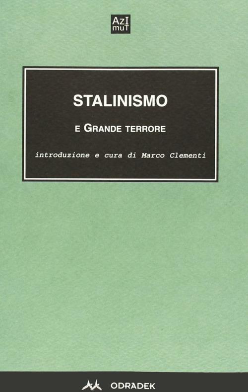 Stalinismo e grande terrore - copertina