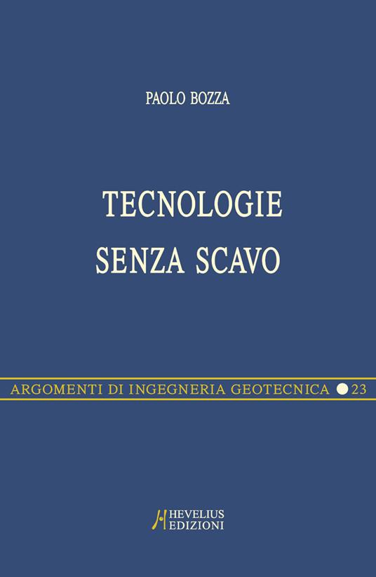Tecnologie senza scavo - Paolo Bozza - copertina