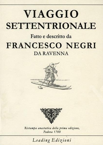 Viaggio settentrionale - Francesco Negri - copertina