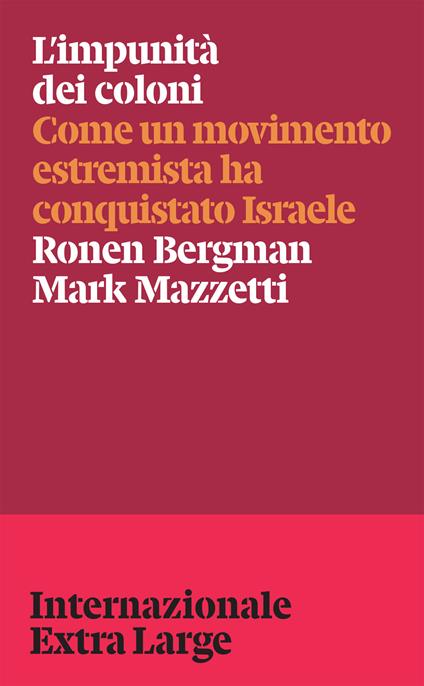 L'impunità dei coloni - copertina