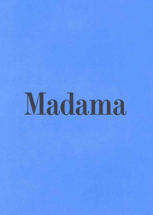 Madama - Stefano Graziani,Kersten Geers,Guido Beltramini - copertina