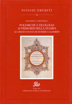 Polemiche e filologia nella Roma del Quattrocento: le «Observationes» di Domizio Calderini