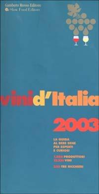 Vini d'Italia 2003 - copertina