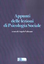 Appunti delle lezioni di psicologia sociale 2018