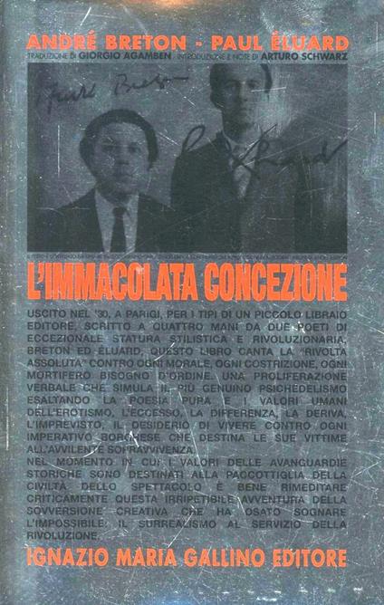 L'Immacolata Concezione - André Breton,Paul Éluard - copertina