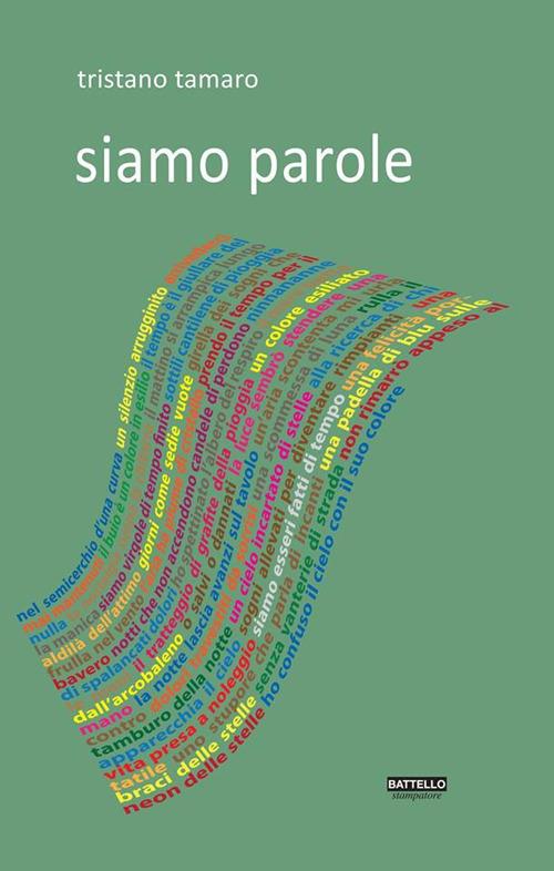 Siamo parole - Tristano Tamaro - copertina