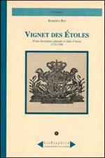 Vignet des Etoles. Primo intendente sabaudo in Valle d'Aosta 1773-1784