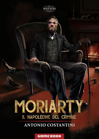 Moriarty. Il Napoleone del crimine - Antonio Costantini - copertina