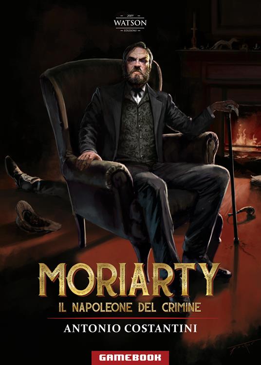 Moriarty. Il Napoleone del crimine - Antonio Costantini - copertina