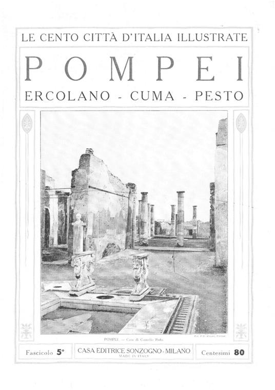 Pompei. Ercolano-Puma-Pesto - copertina