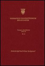 Thesaurus inscriptionum eblaicarum. Vol. 1\1: A-Abxás-mi.