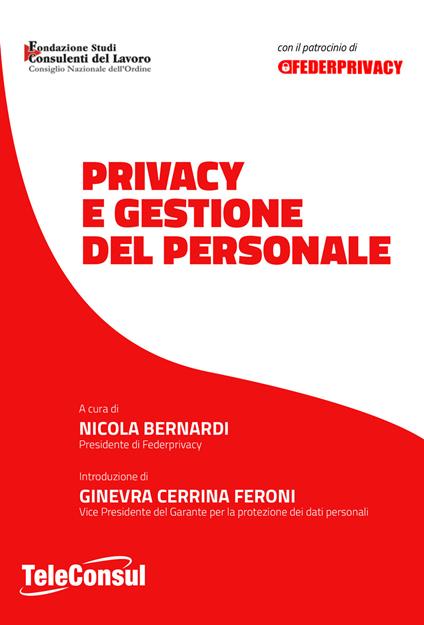Privacy e gestione del personale - copertina