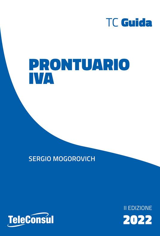 Prontuario IVA - Sergio Mogorovich - copertina