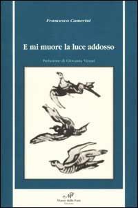 E mi muore la luce addosso - Francesco Camerini - copertina