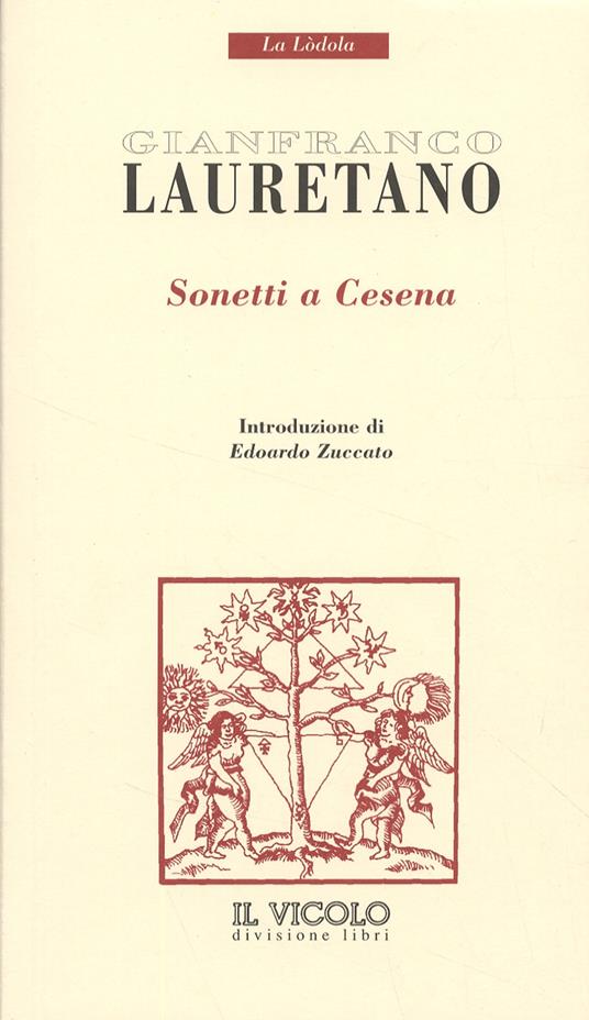 Sonetti a Cesena - Gianfranco Lauretano - copertina