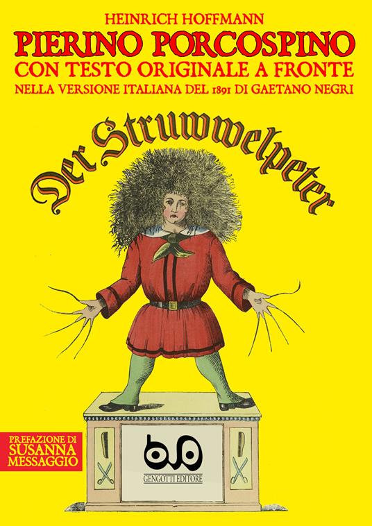 Der struwwelpeter-Pierino Porcospino - Heinrich Hoffmann - copertina