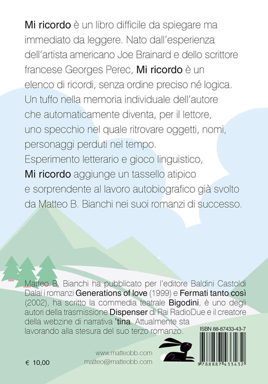 Mi ricordo - Matteo B. Bianchi - 3